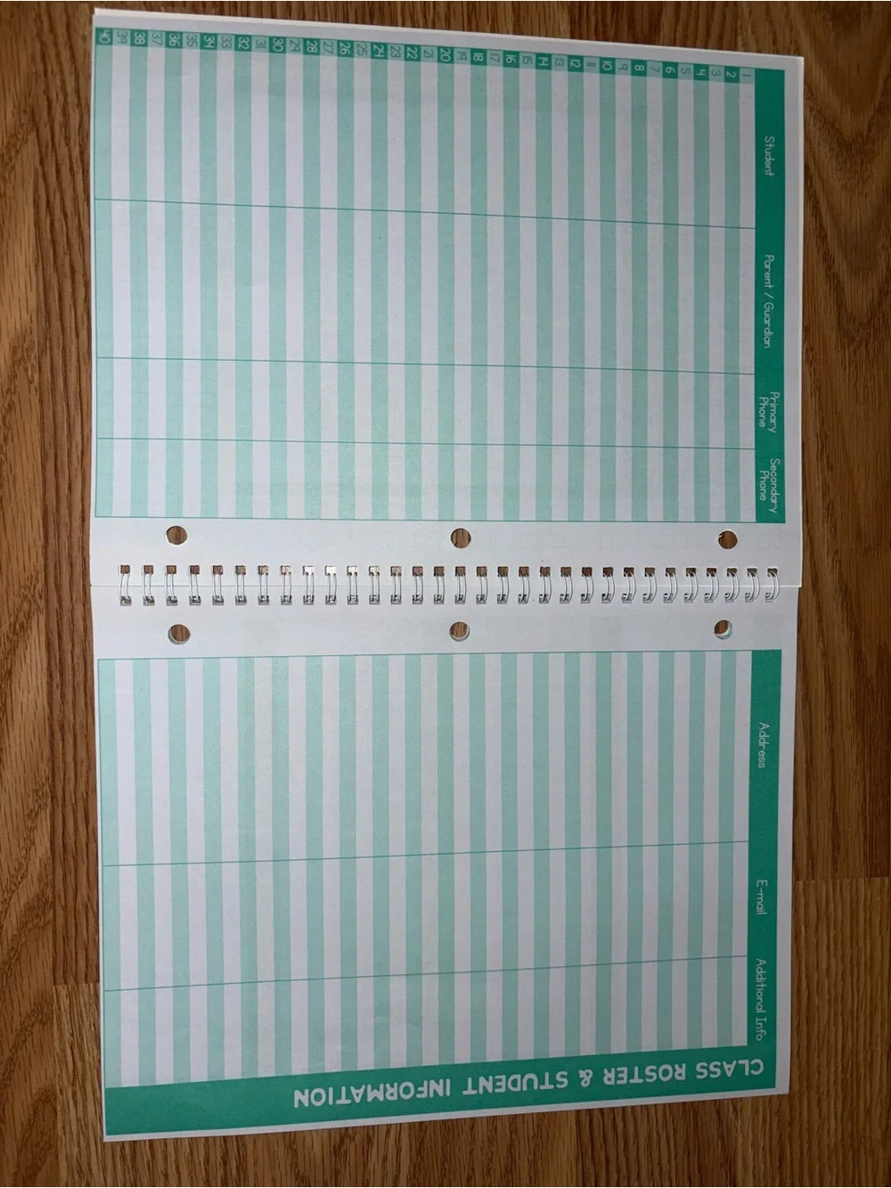 Teacher grade book